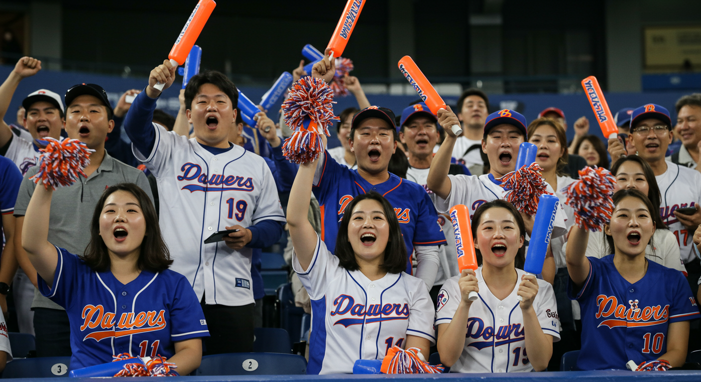 상위권 LG 트윈스와 한화 이글스의 우승 경쟁