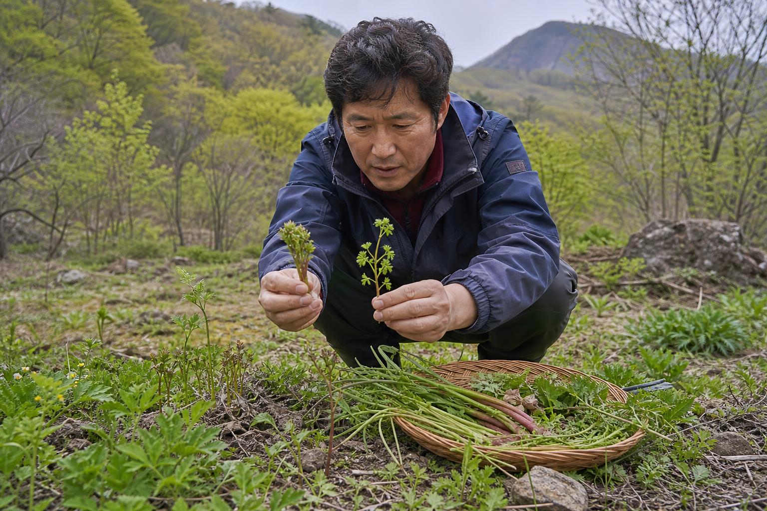 눈개승마, 다른 나물과 어떻게 다를까요?