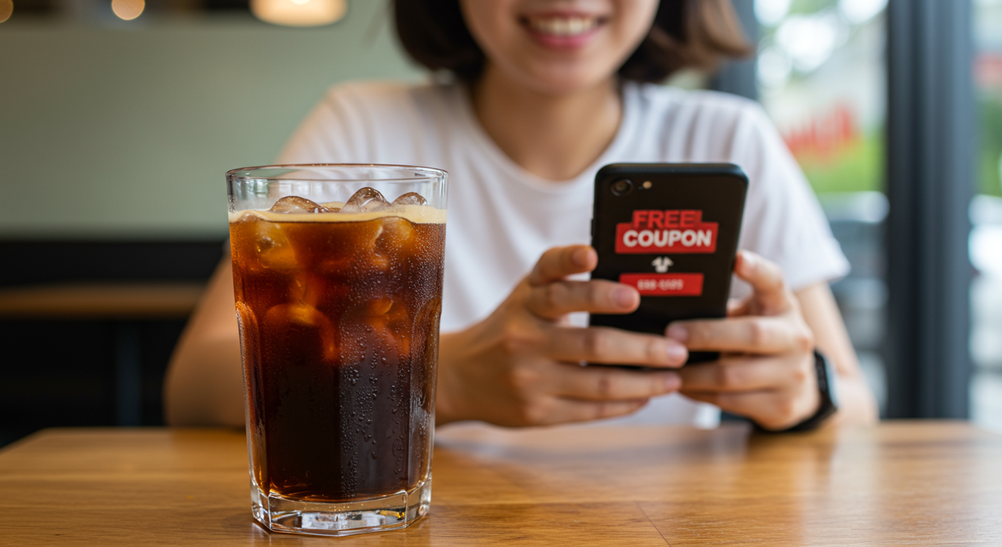 시원한 여름을 위한 컴포즈커피 & 출석체크!