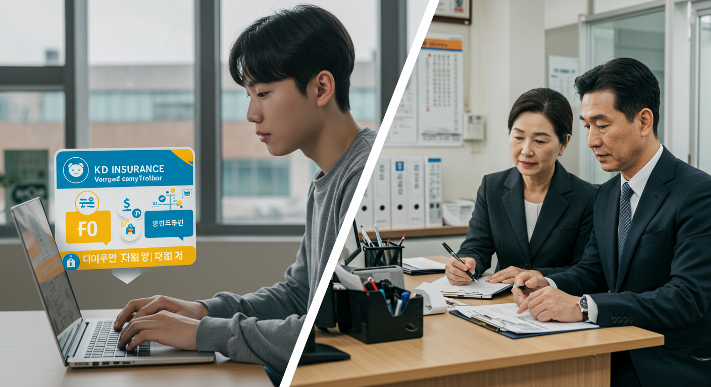 다이렉트 vs 일반 정기보험, 어떤 차이가 있을까요?