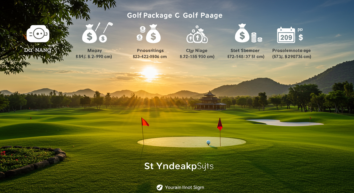 다낭 골프 여행 비용, 알뜰 프로모션까지! 💰