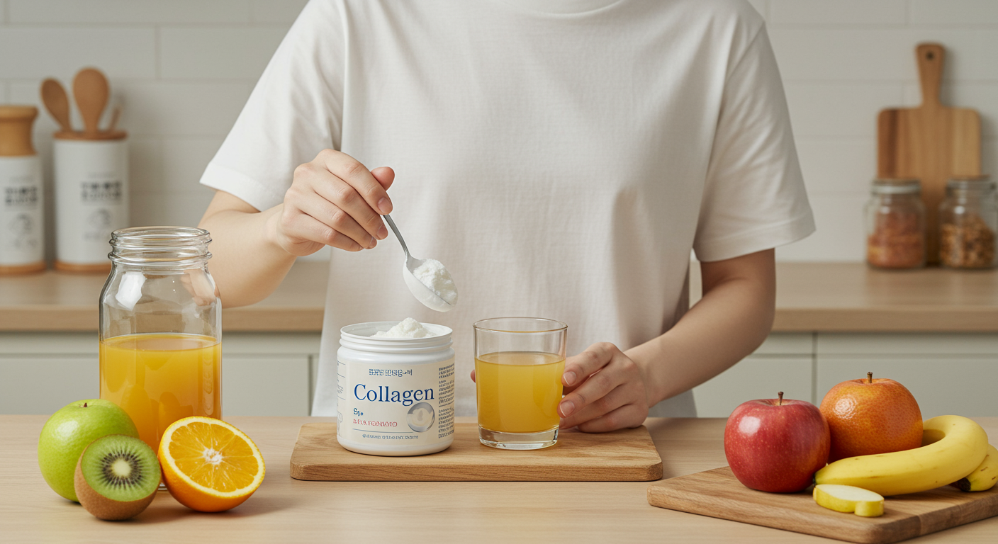 아이허브 콜라겐, 얼마나 먹어야 할까요? 섭취 방법 완벽 정리