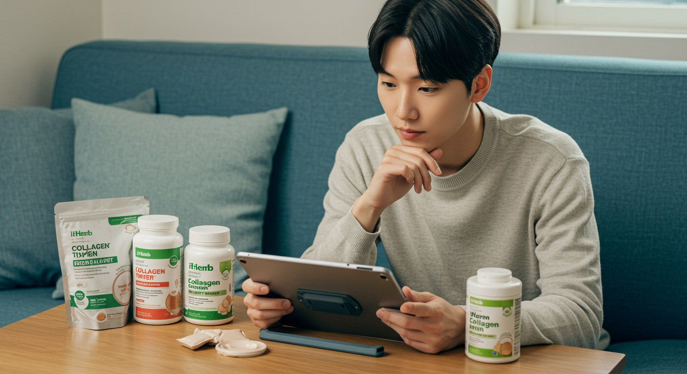 나에게 맞는 아이허브 콜라겐, 이렇게 고르세요!