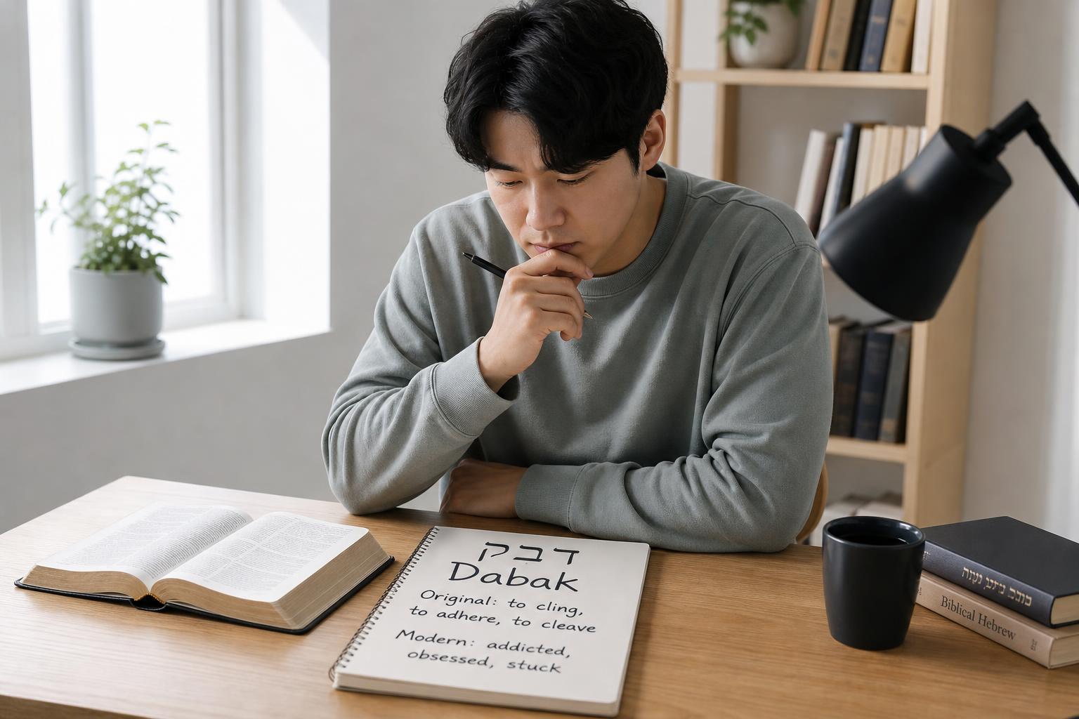 히브리어 ‘다바크’의 원래 의미와 왜곡된 사용
