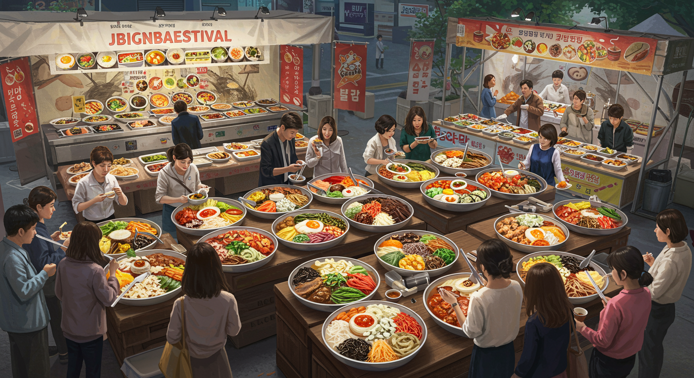 맛있는 탐험! 전주음식 테마존과 미식 체험