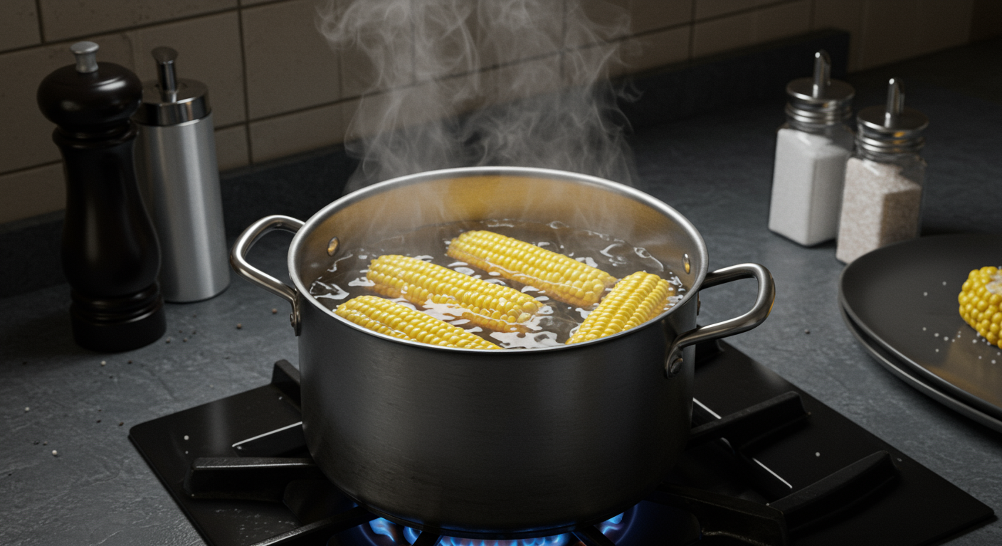 우리 집 전통 방식! 옥수수 삶는시간과 황금 레시피 🌽