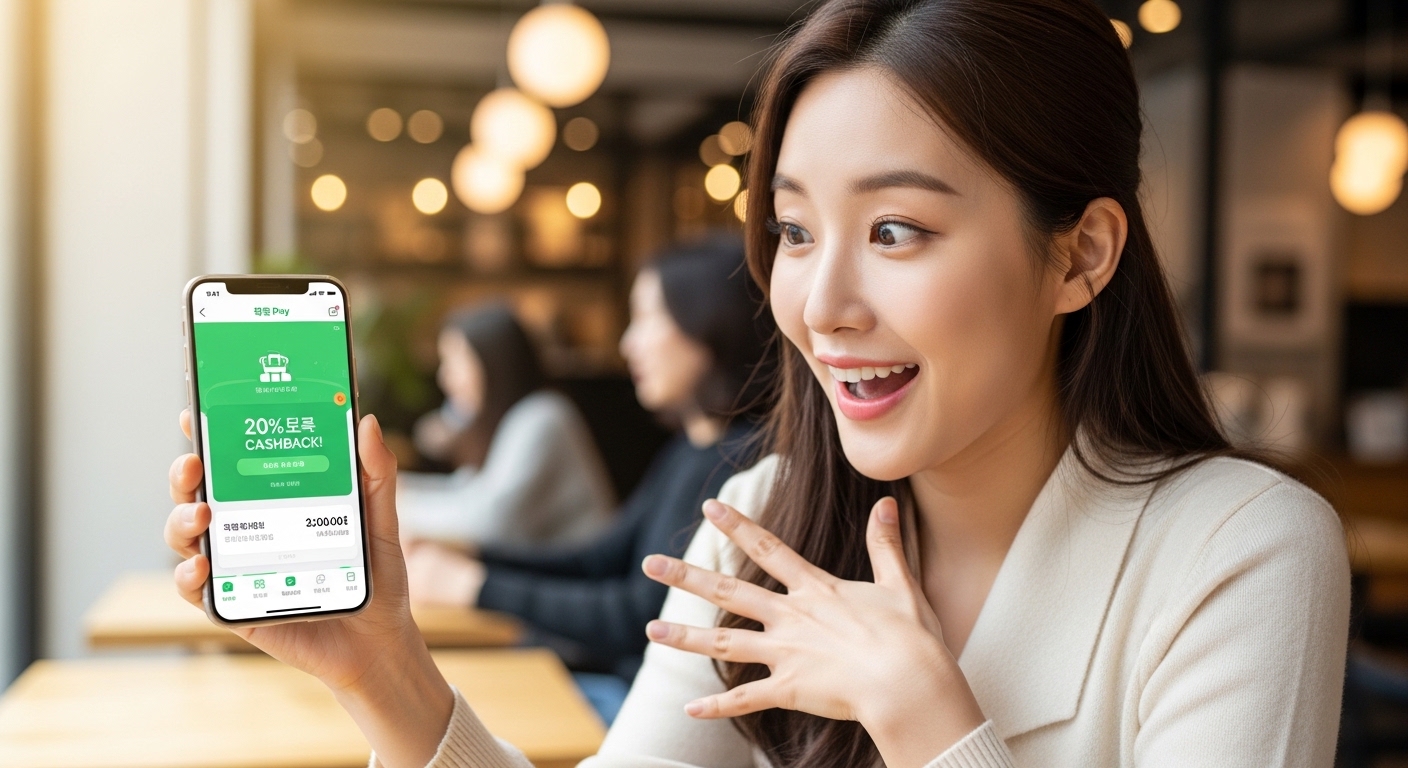 간편결제 20% 캐시백, 어떻게 받나요?