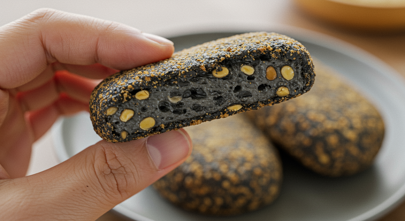 쫀득하고 고소한 흑임자인절미의 매력