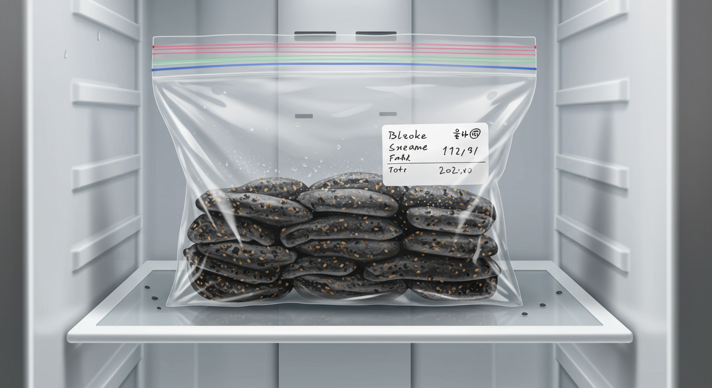 흑임자인절미 더 맛있게 즐기는 보관법