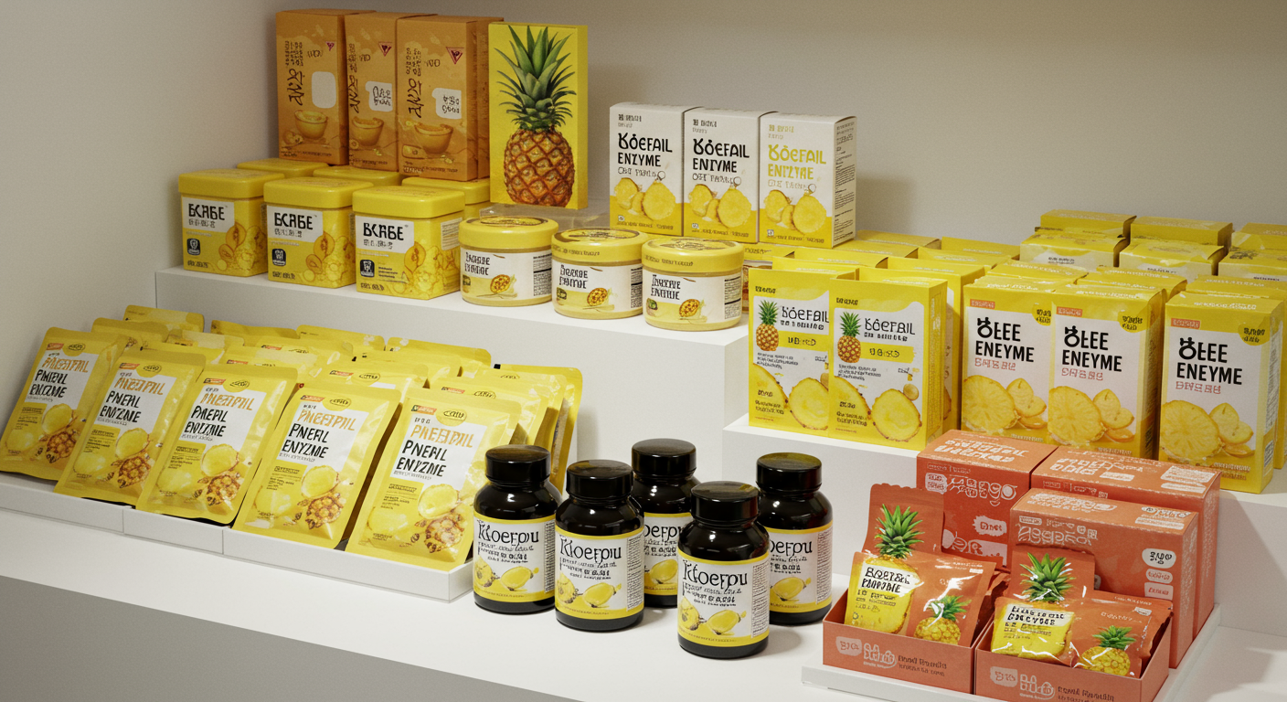 인기 파인애플 효소 제품 총정리