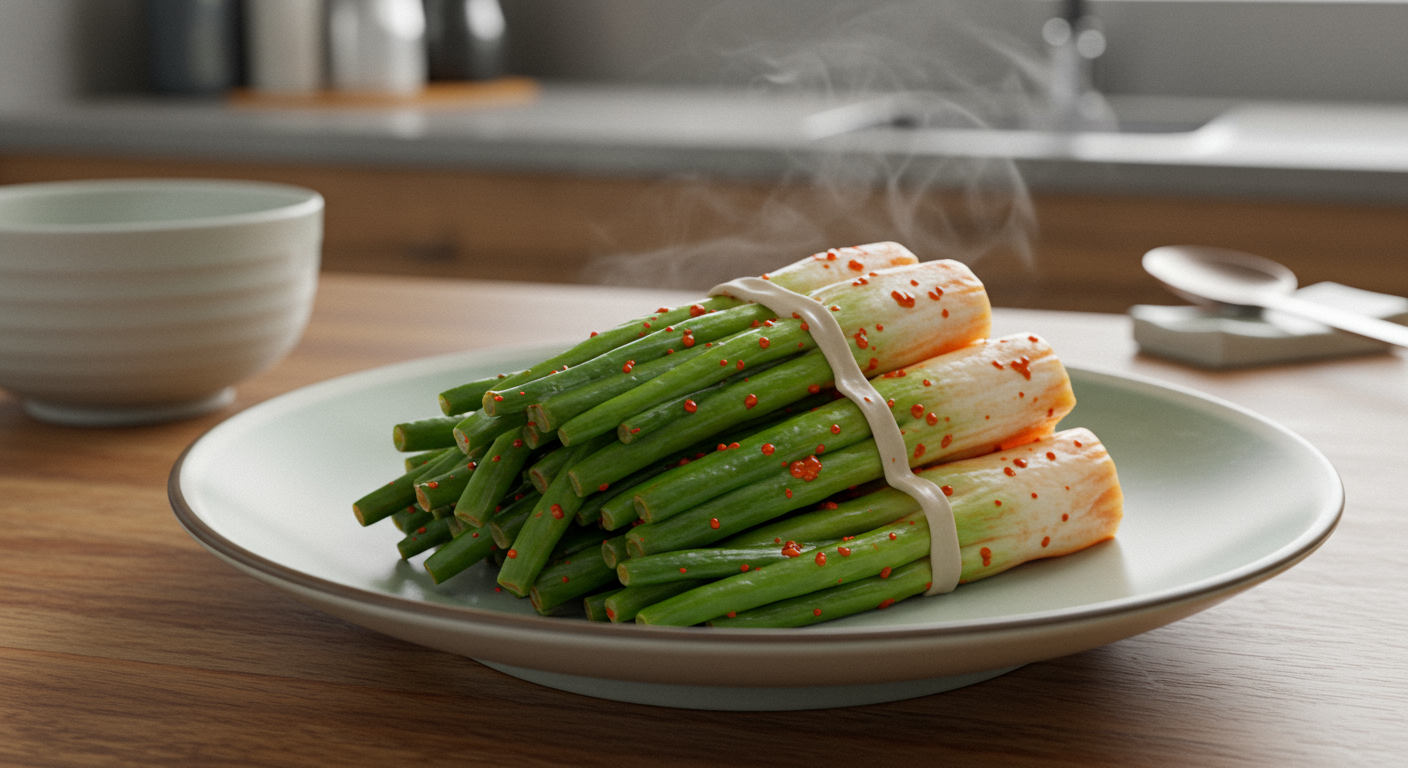 파김치, 대체 어떤 김치인가요?