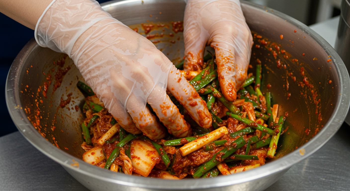 파김치, 이제 맛있게 담아볼까요?