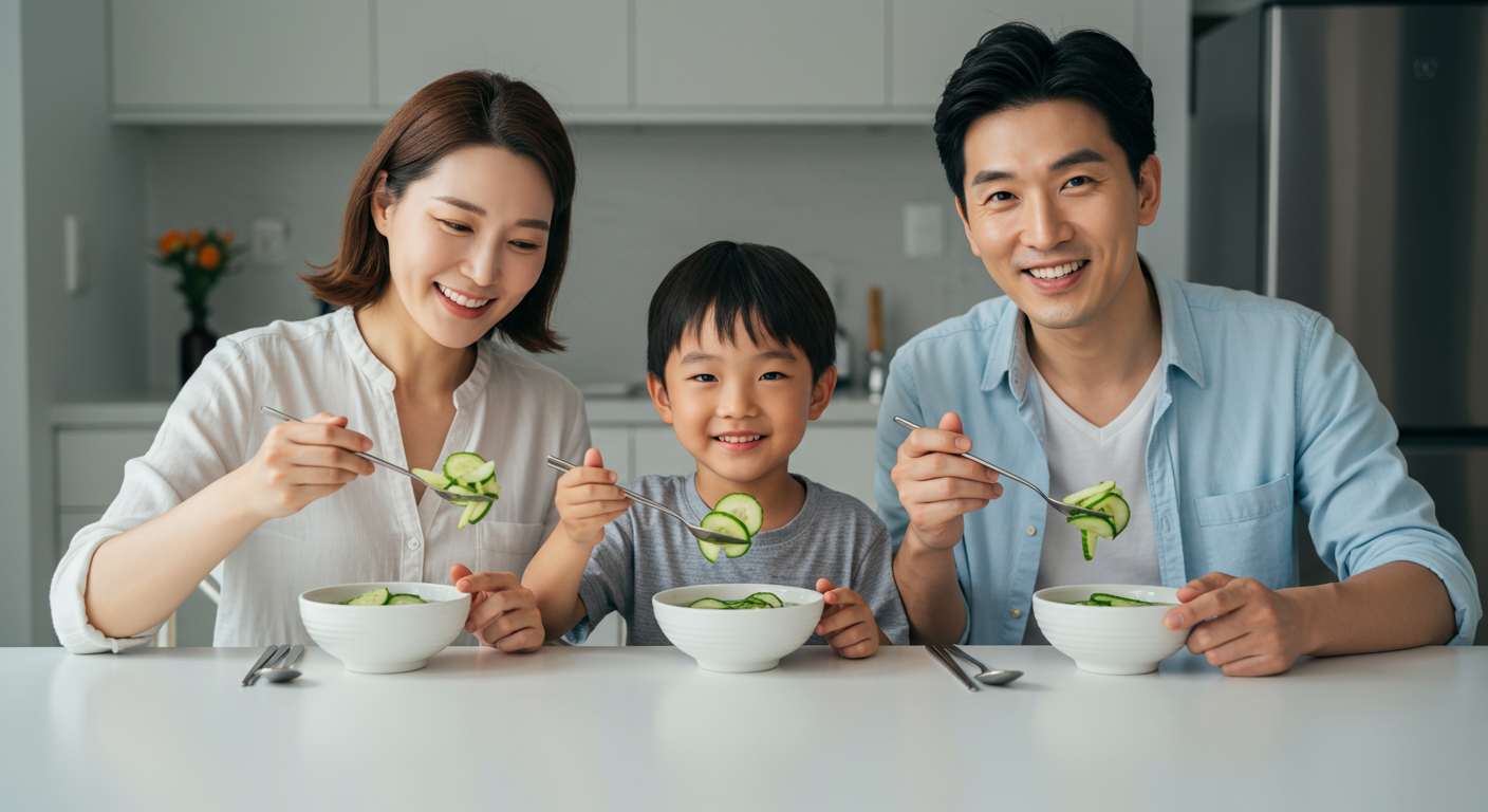 더운 여름날, 오이냉국이 필요한 이유