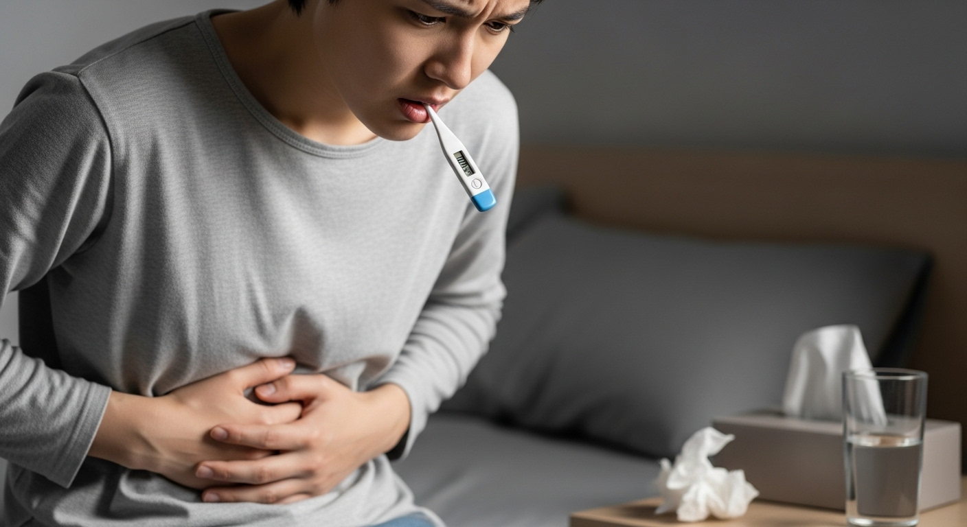 게실염의 주요 증상