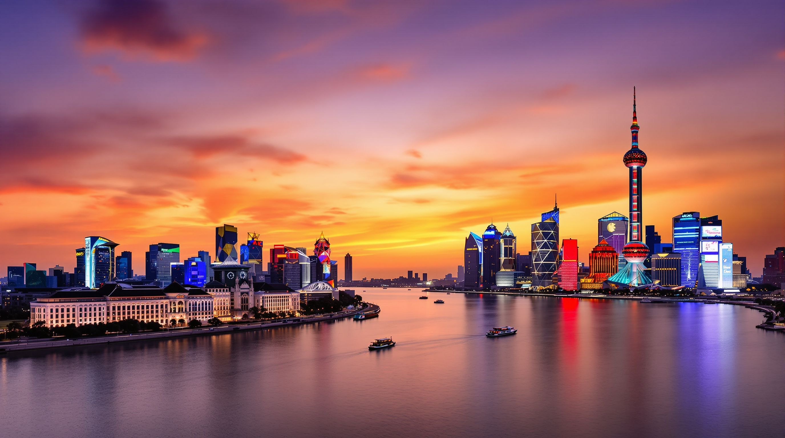 황푸강 따라 펼쳐진 상하이의 얼굴, 와이탄 ✨