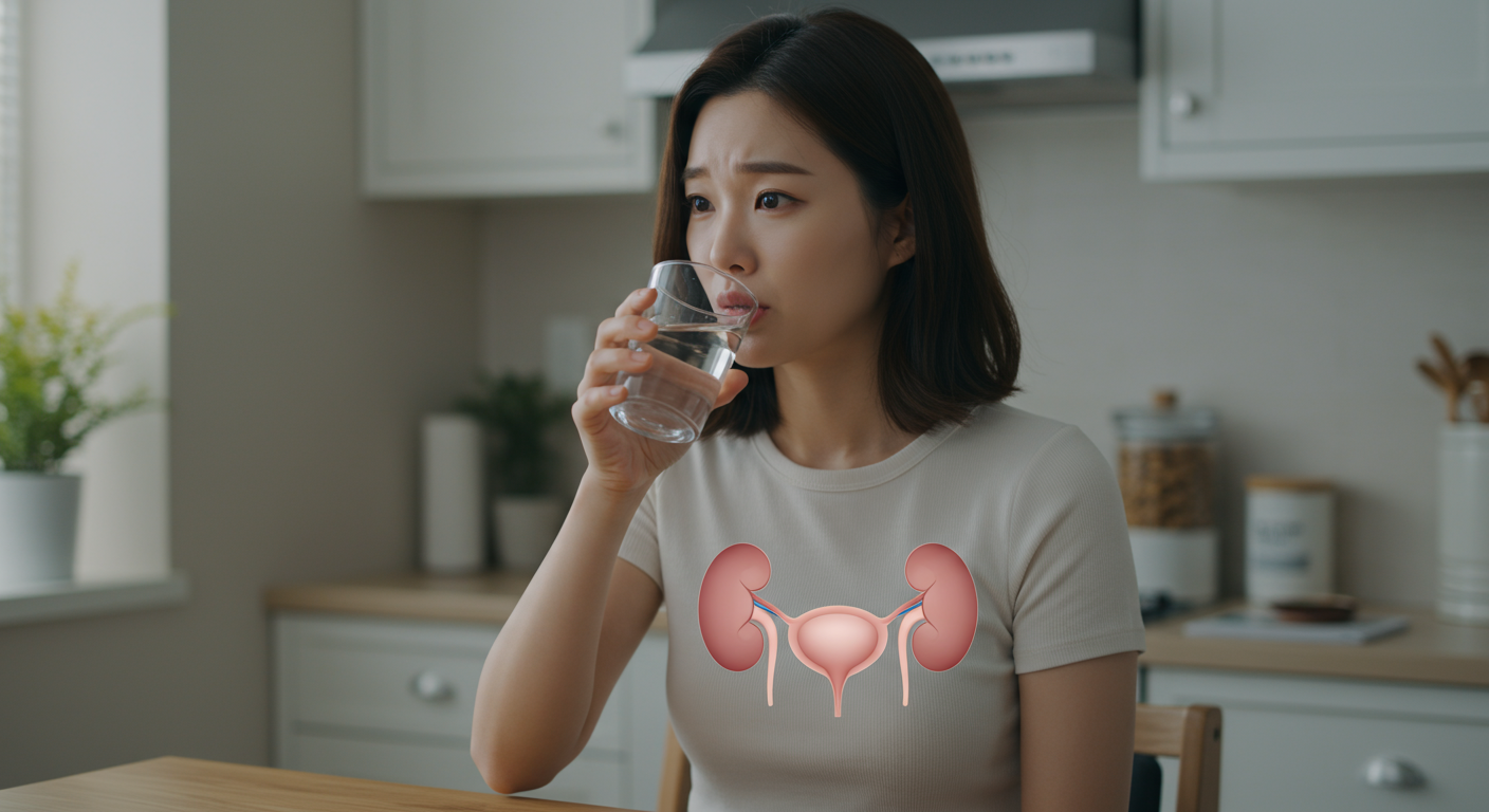 비뇨기계 원인: 소변 문제도 오른쪽 아랫배 통증을?