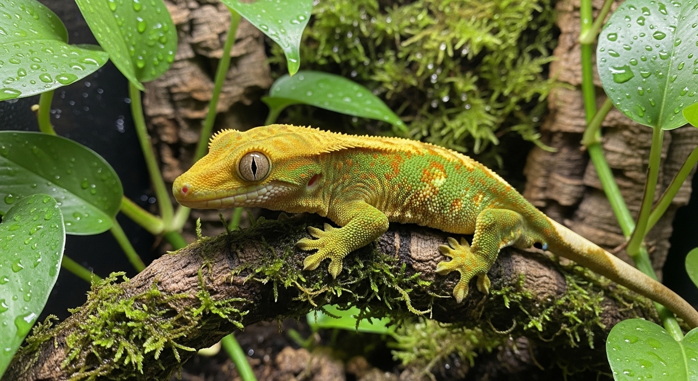 우리 크레스티드 게코, 얼마나 자랄까요?