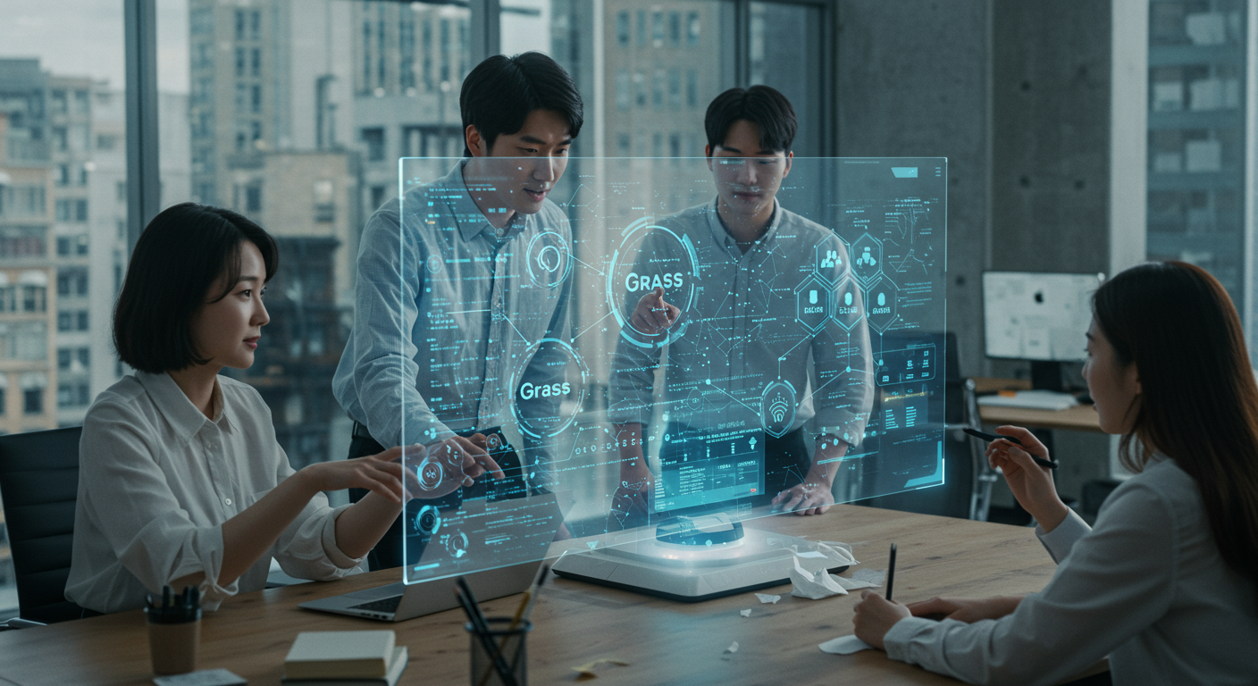 Grass 생태계 구성 및 주요 참여자