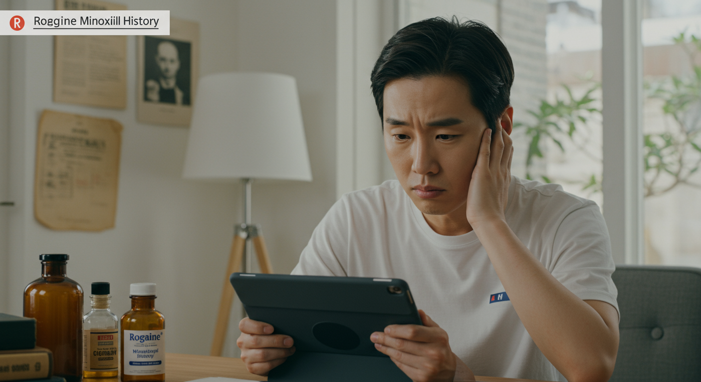 로게인과 마이녹실, 언제부터 사용했을까요?