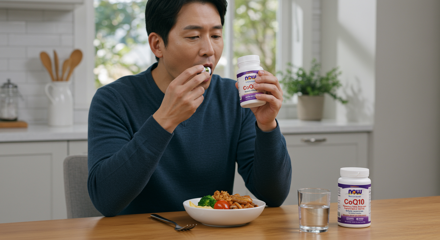 나우푸드 코큐텐 복용법, 이렇게 먹어요!