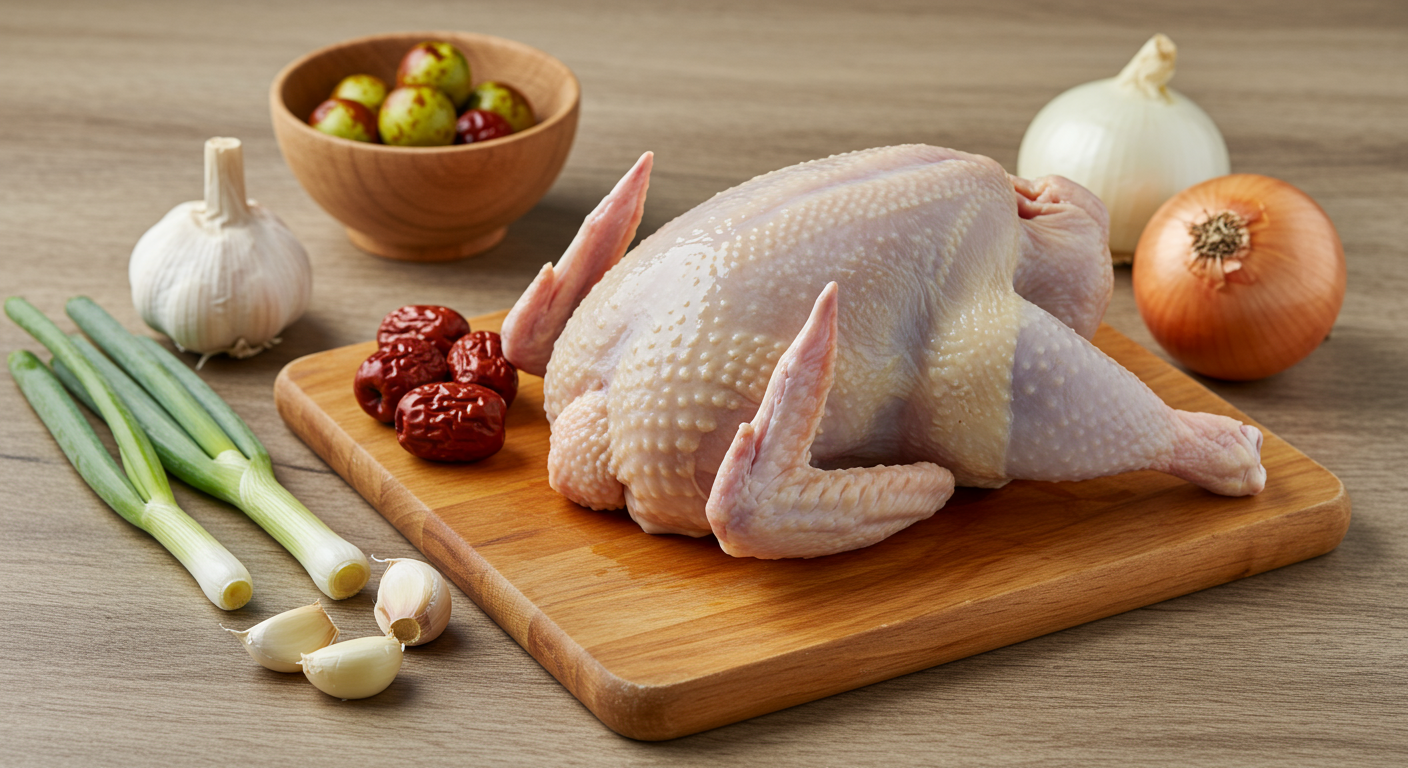 아기 삼계탕에 적합한 재료 선정과 준비 방법