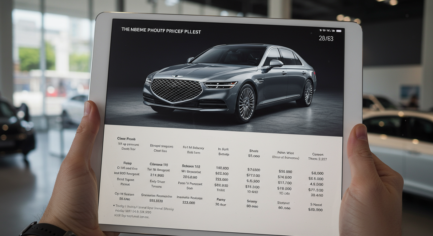 궁금했던 2025년형 G90 가격! 트림별로 자세히 알아봐요