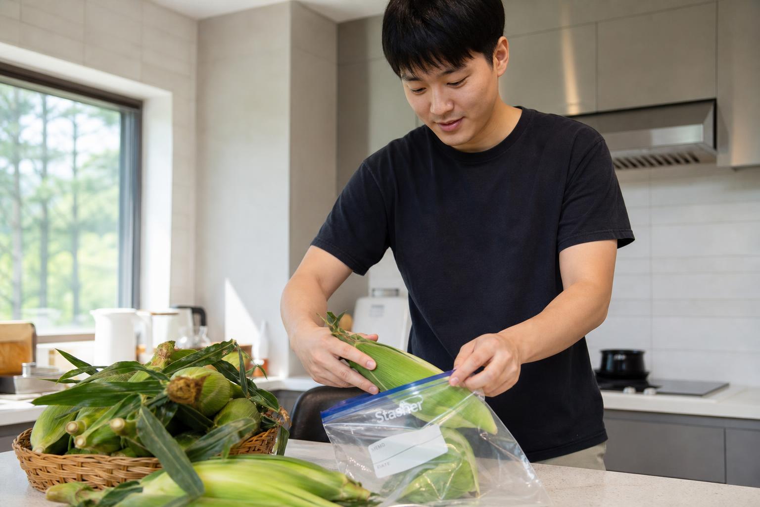 신선함을 지켜주는 초당옥수수 보관법