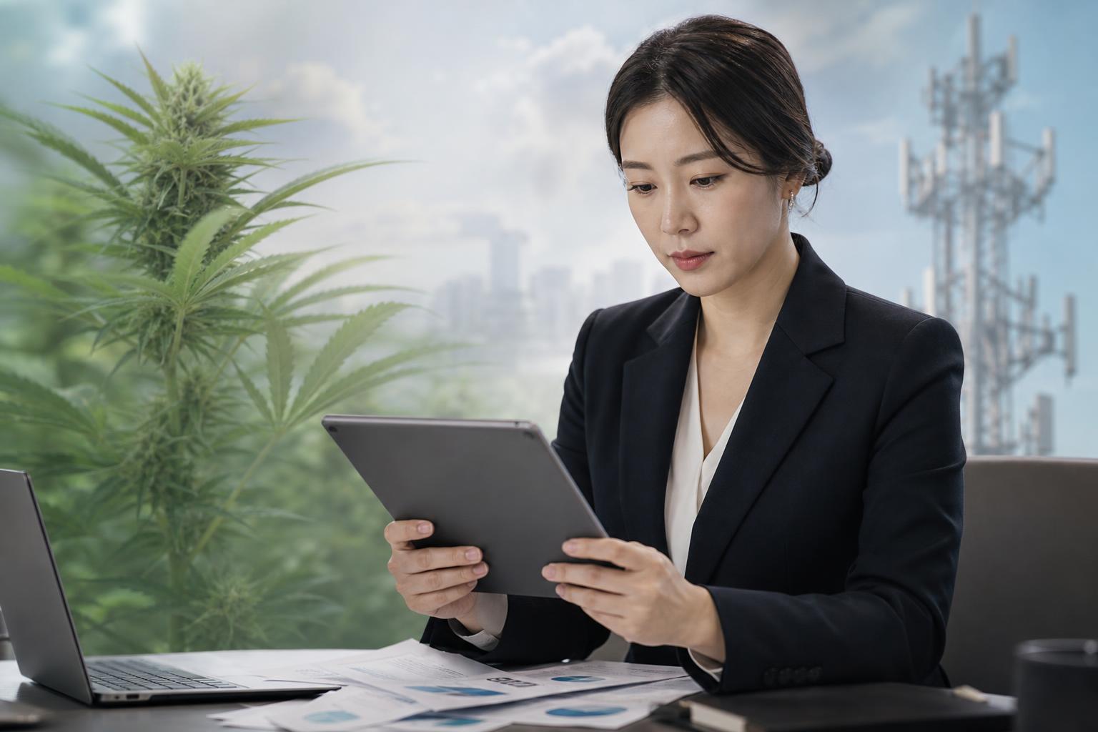 어칸다, 의료용 대마초에서 통신 인프라로 사업을 바꿨다고요?