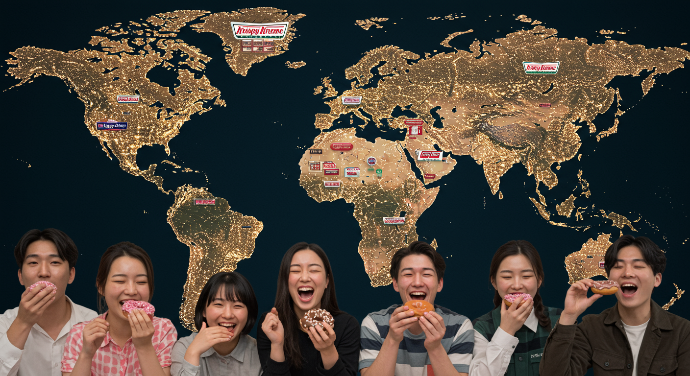 전 세계를 사로잡은 크리스피크림 도넛의 성장 비결 ✨