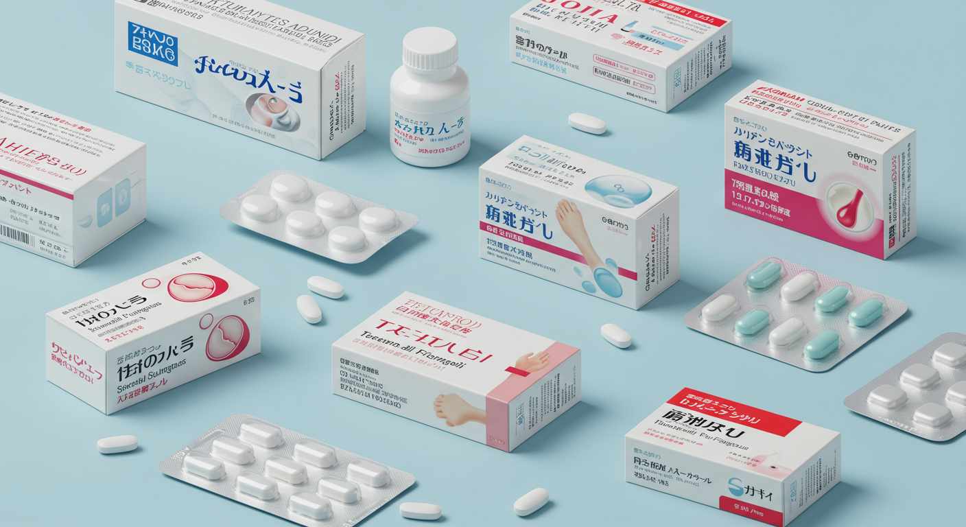 어떤 일본 발톱무좀약이 있을까요? (주블리아 & 타무시친키)