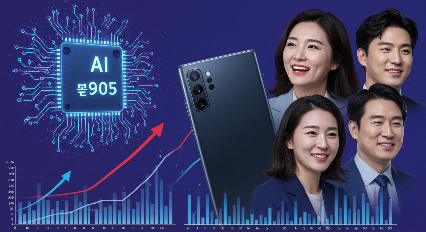 삼성전자 주가가 이렇게 급등한 특별한 이유가 있나요? (AI 반도체와 갤럭시 S25)