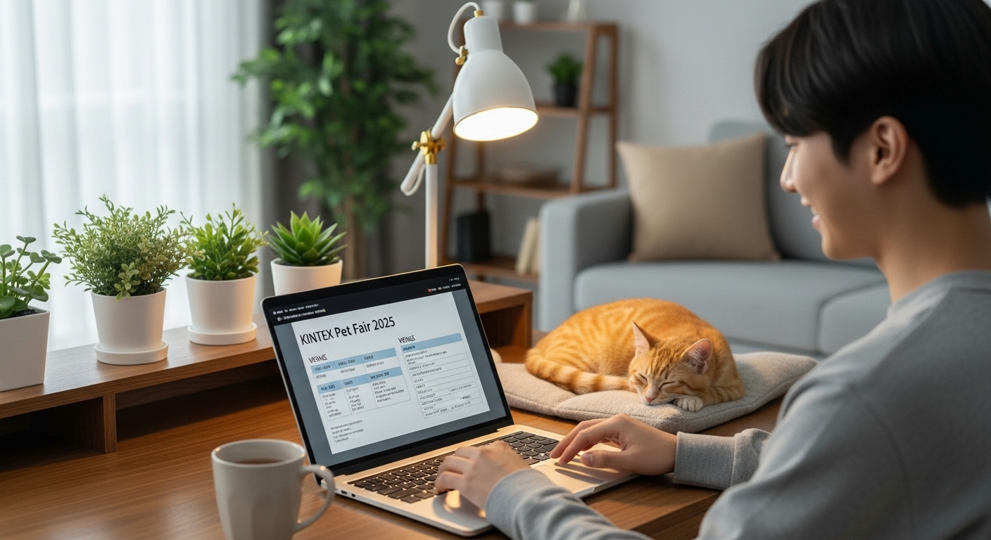 2025년 킨텍스 펫페어, 언제 어디서 열리나요?
