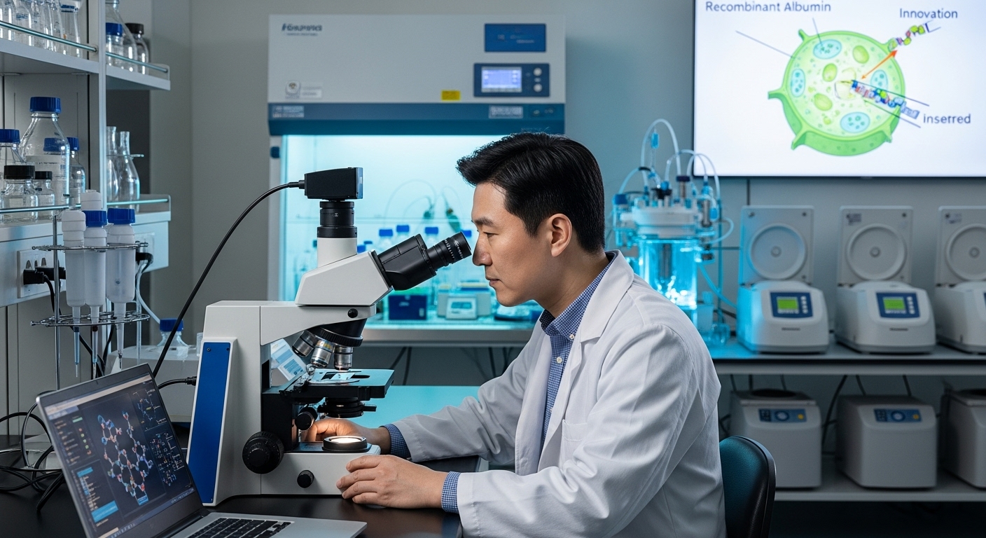 재조합 알부민 기술의 발전과 시장의 변화