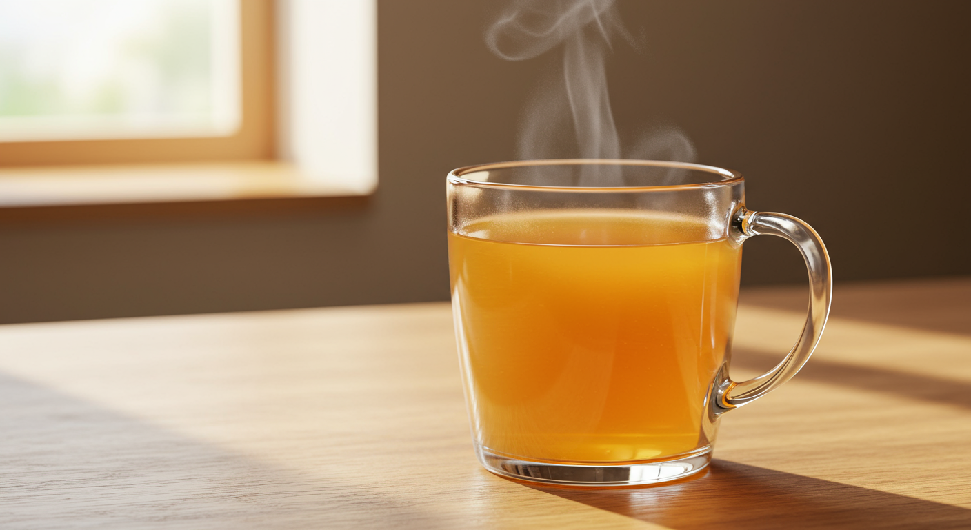 지친 장을 달래주는 따뜻한 차