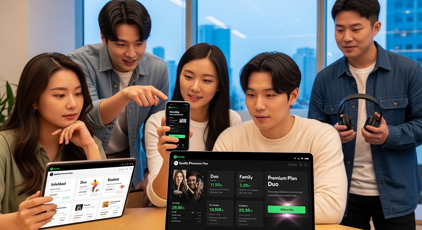 스포티파이 한국 유료 요금제, 어떤 것들이 있을까요?