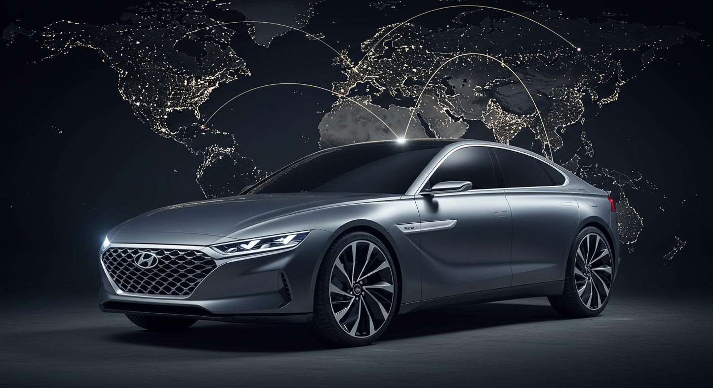 현대자동차, 세계 곳곳을 누비는 글로벌 기업!