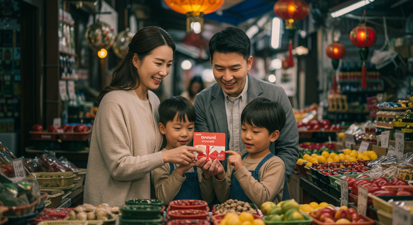 환급받은 온누리상품권, 이렇게 써요!