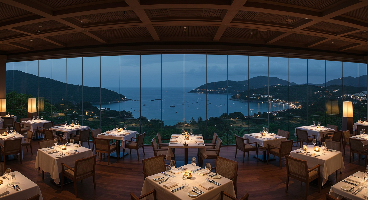 맛있는 다이닝: 푸켓의 밤을 수놓는 미식 경험