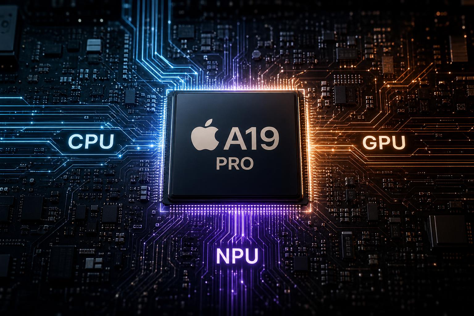 강력한 A19 Pro 칩셋과 최신 네트워크 성능
