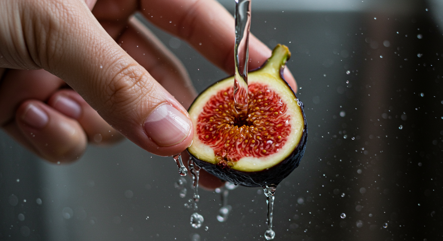 무화과 씻을 때 조심할 점은? (껍질도 소중해!)