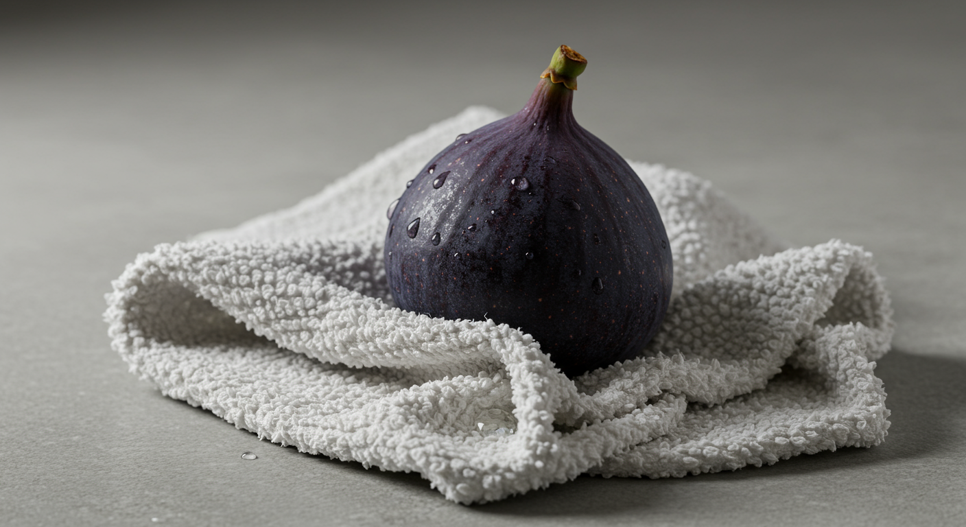 무화과 씻고 나면, 이렇게 말려요! (신선함 유지 비법!)