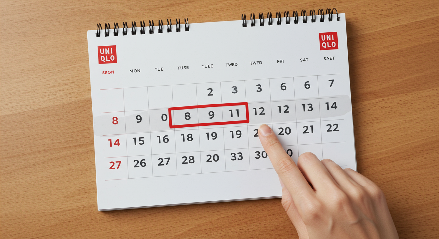 유니클로 10월 세일, 언제 시작할까요? 🗓️