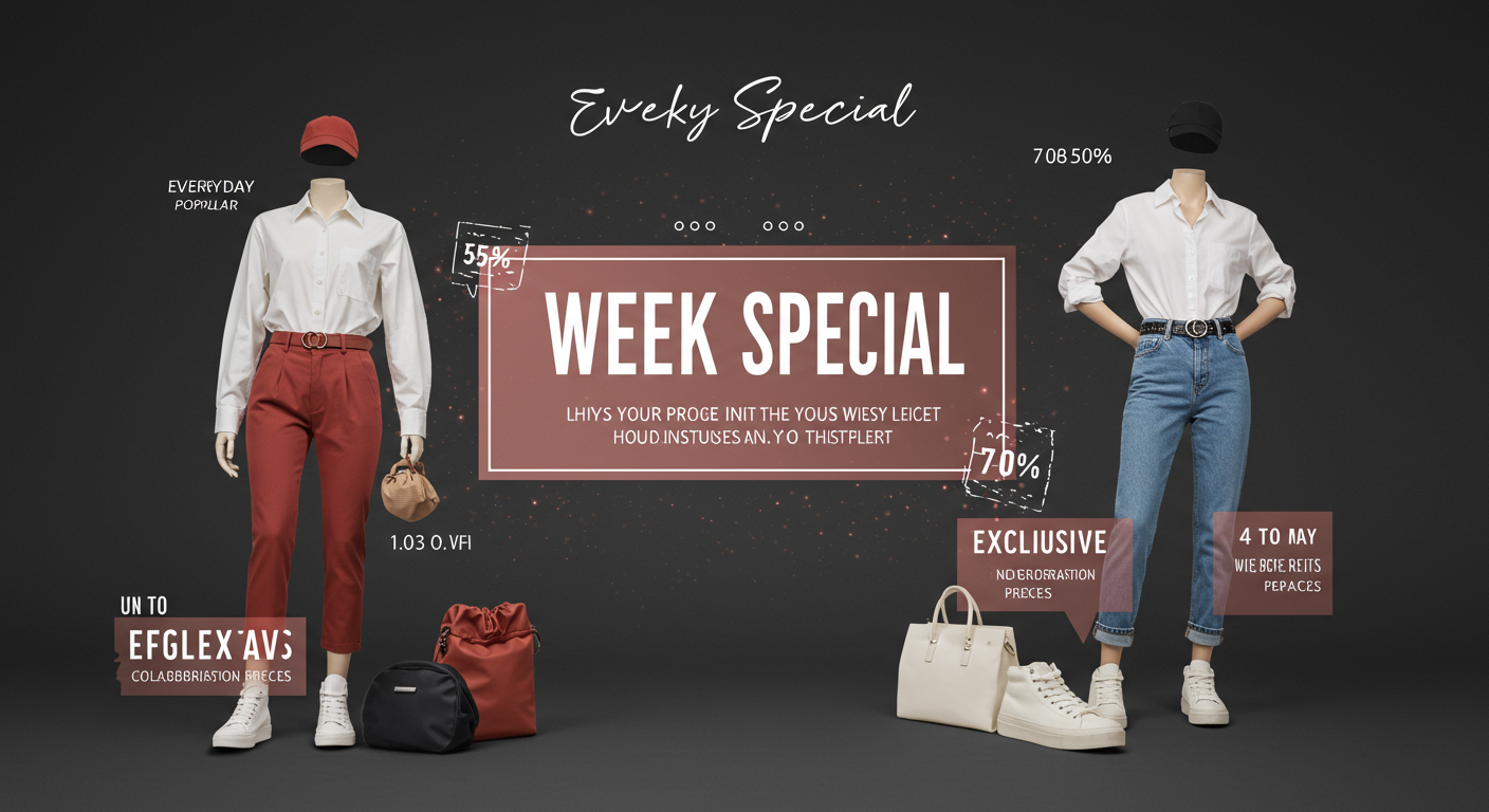 놓칠 수 없는 주간 특가와 콜라보 상품 ✨