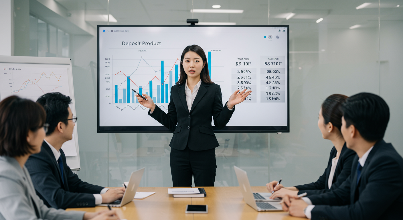 水協の主な預金商品別金利比較