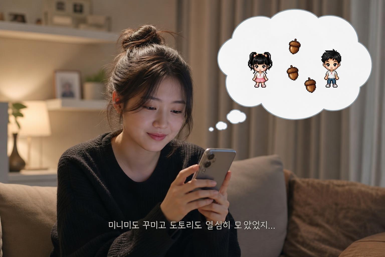 미니홈피와 도토리: 싸이월드 홈페이지의 핵심 기능