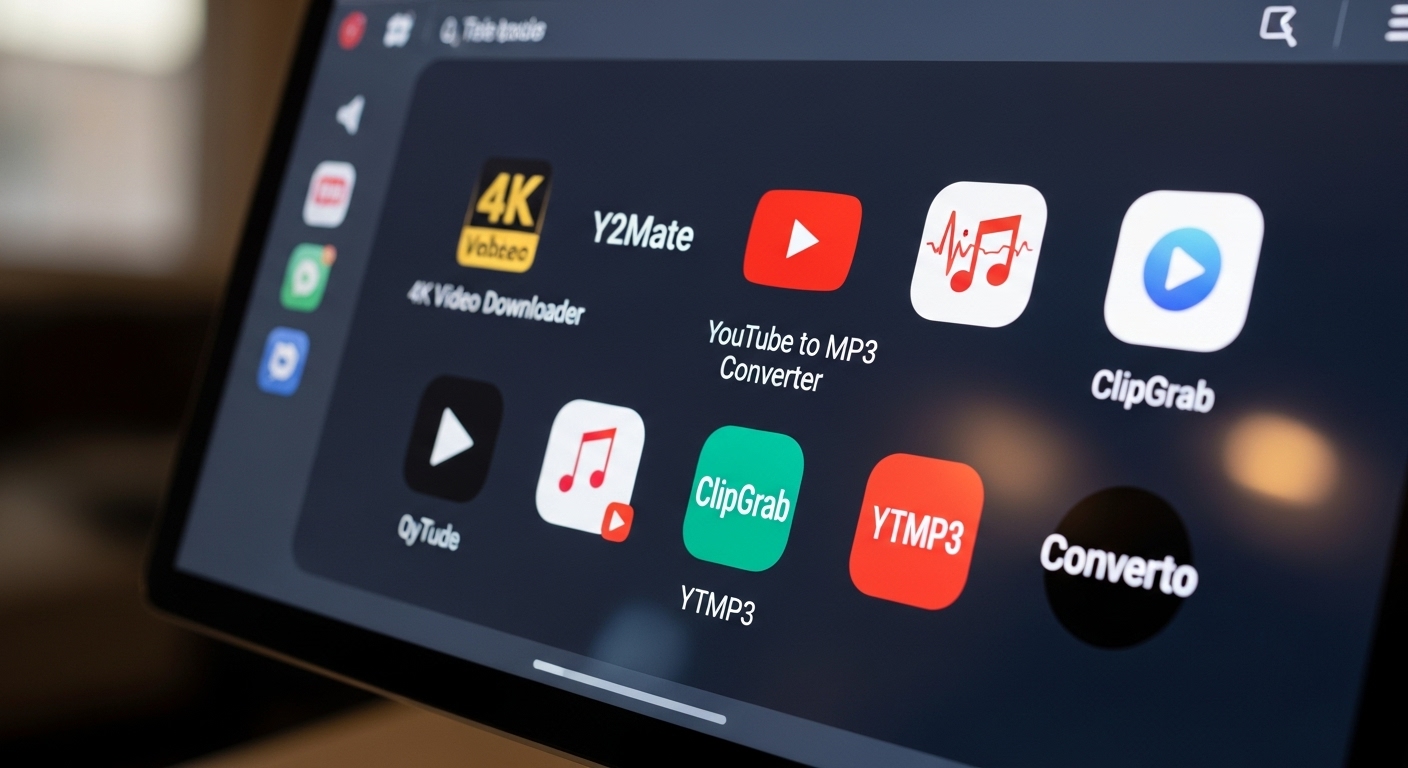 대표적인 유튜브 음원추출 어플과 사이트
