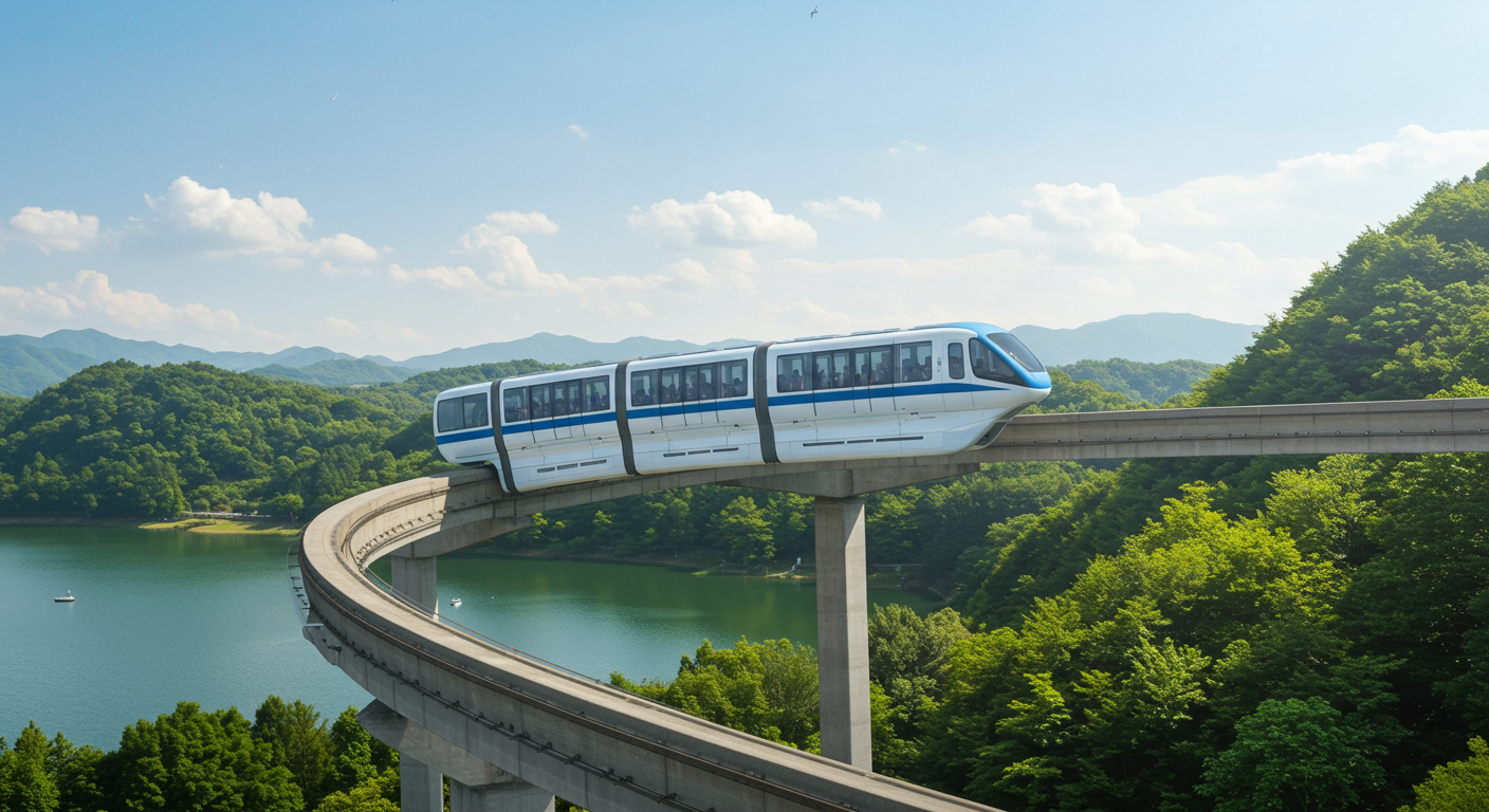 모노레일 노선과 운행 정보