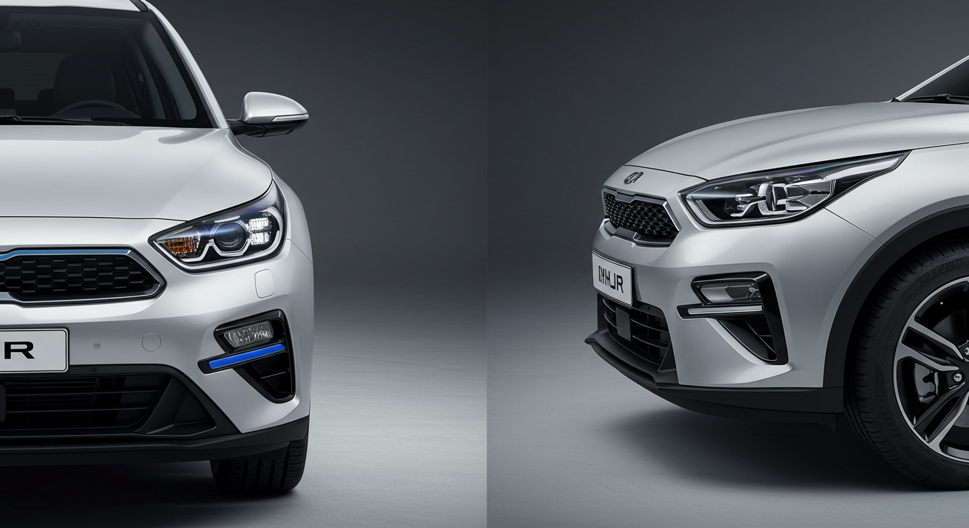 외관 디자인, EV3 에어 어스 숨겨진 차이