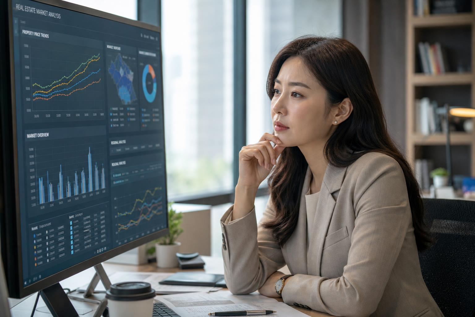 실거래가격 지수, 하락으로 방향을 바꿀 때