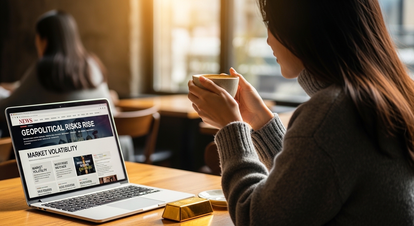 불안할수록 빛나는 금, 왜 그럴까요?